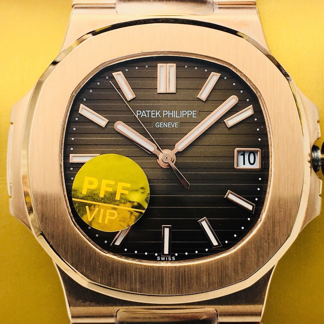 PATEK NAUTILUS 5711 ROSE GOLD BROWN DIAL