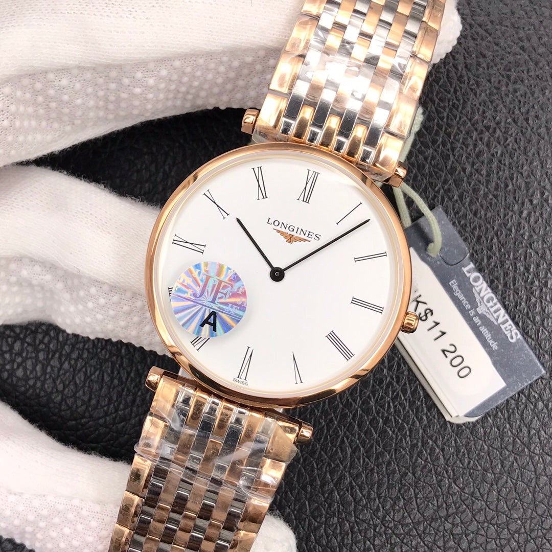LA GRANDE 36MM CLASSIQUE ROSE GOLD WHITE DIAL