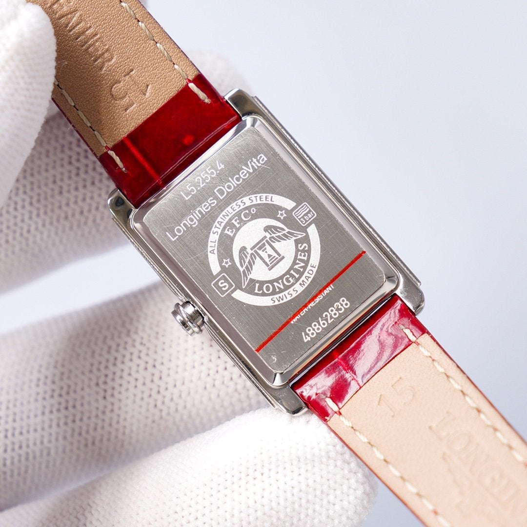 ELEGANCE DOLCE VITA SILVE-TONE DIAL DIAMOND BEZEL