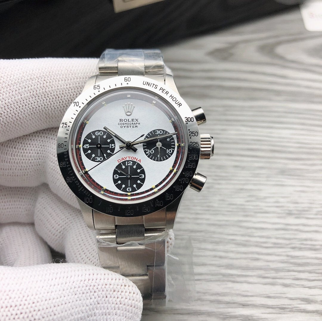 DAYTONA 37MM VINTAGE STAINLESS STEEL