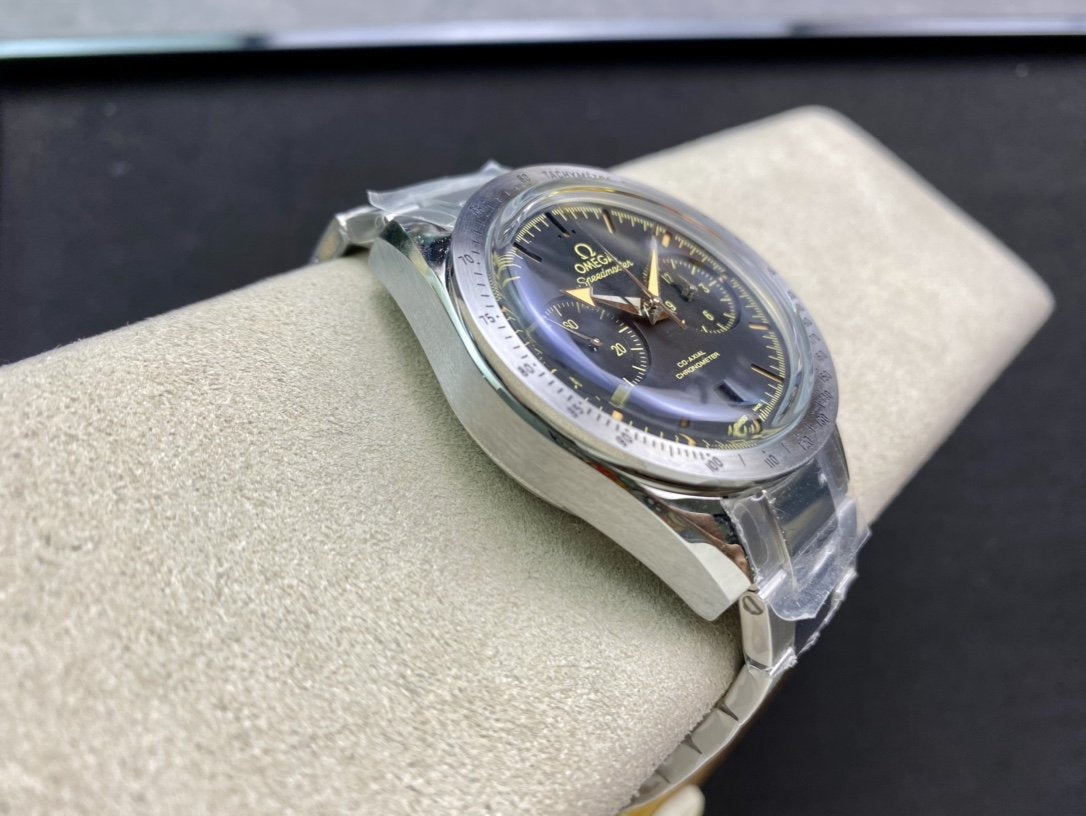 SPEED MASTER 57 BROAD ARROW STEEL BLACK DIAL