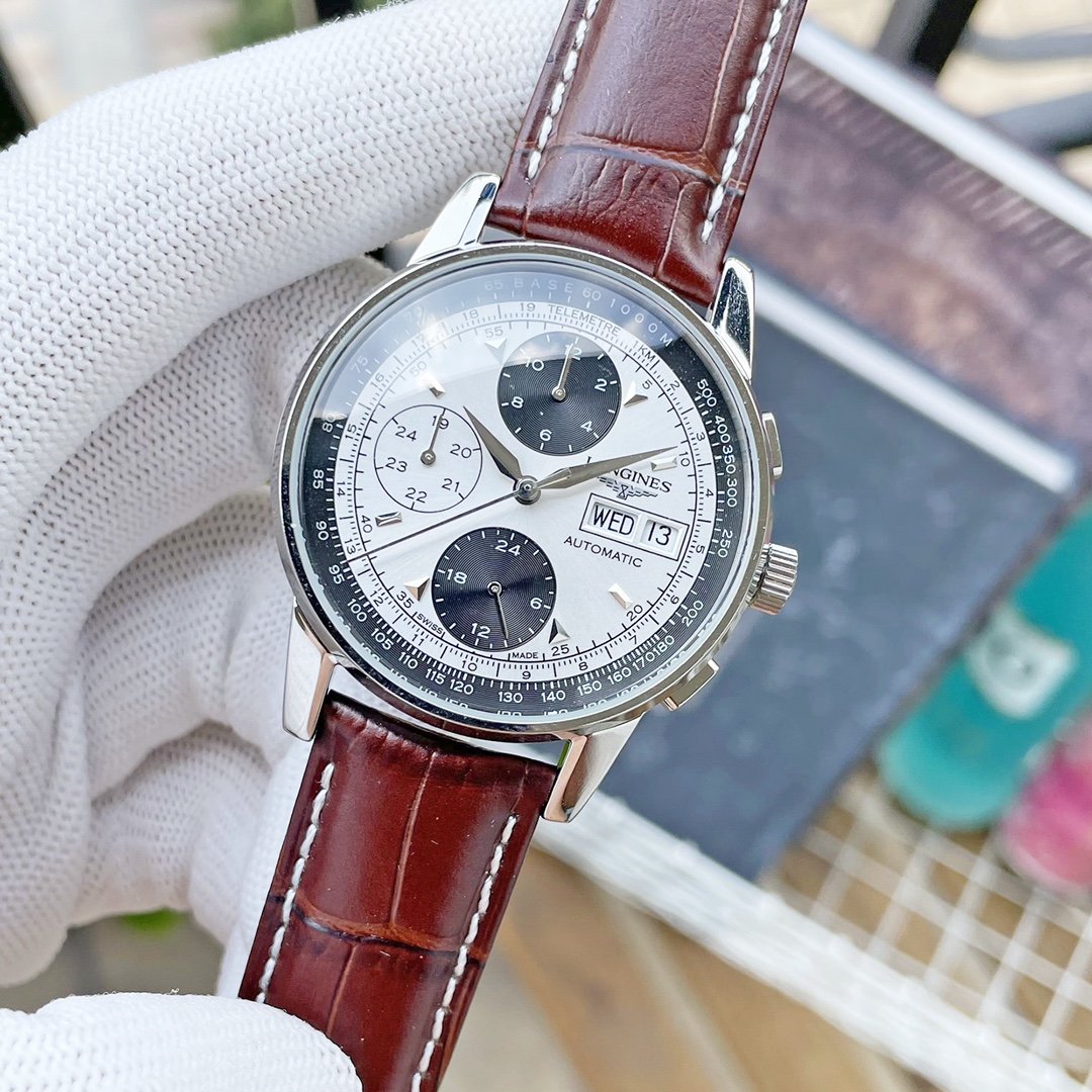 MASTER COLLECTION DAY DATE LEATHER