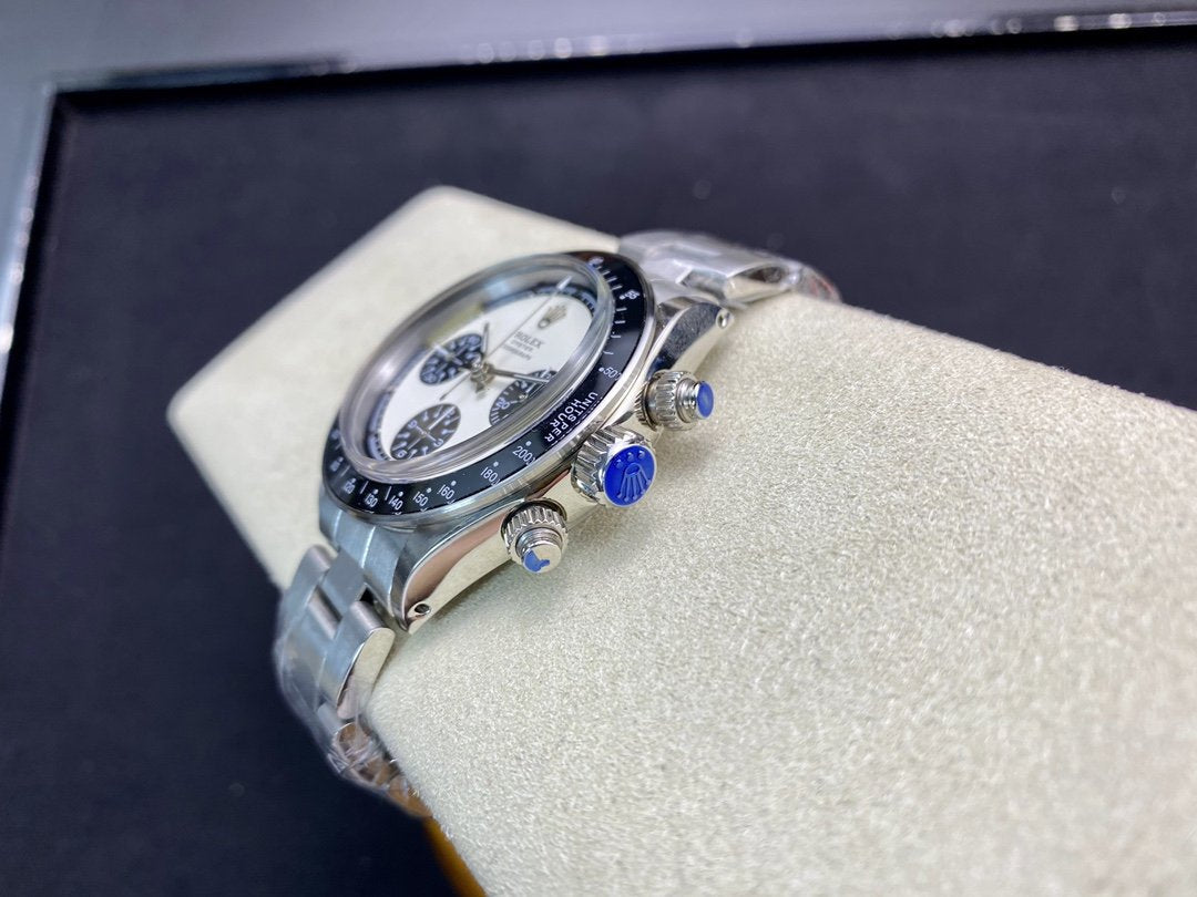 DAYTONA 37MM VINTAGE BLACK BEZEL NO NUMERALS
