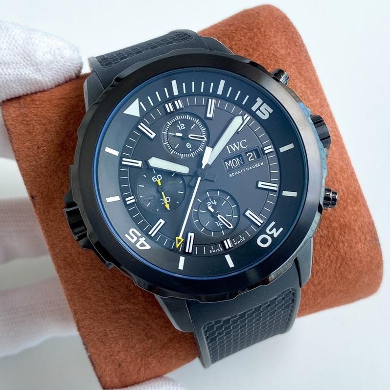AQUATIMER EXPEDITION JAQUES YVES STEEL BLACK CASE