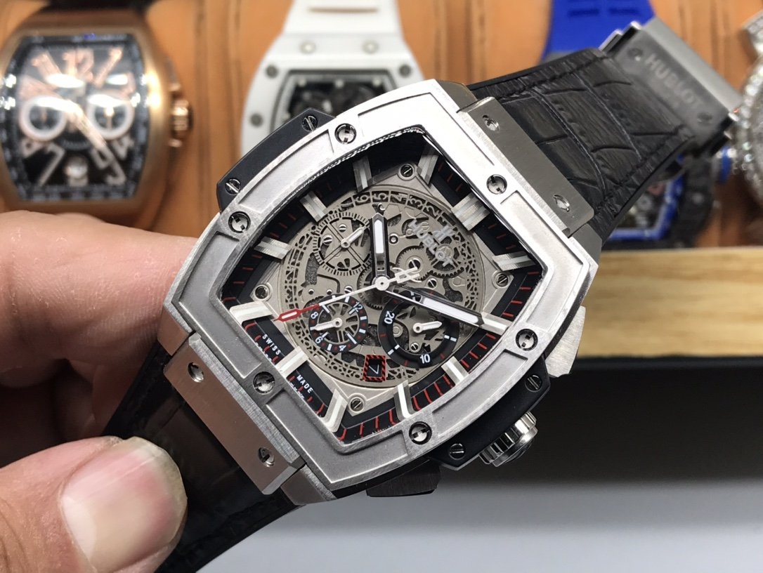 SPIRIT OF BIG BANG STAINLESS STEEL SKELETON DIAL