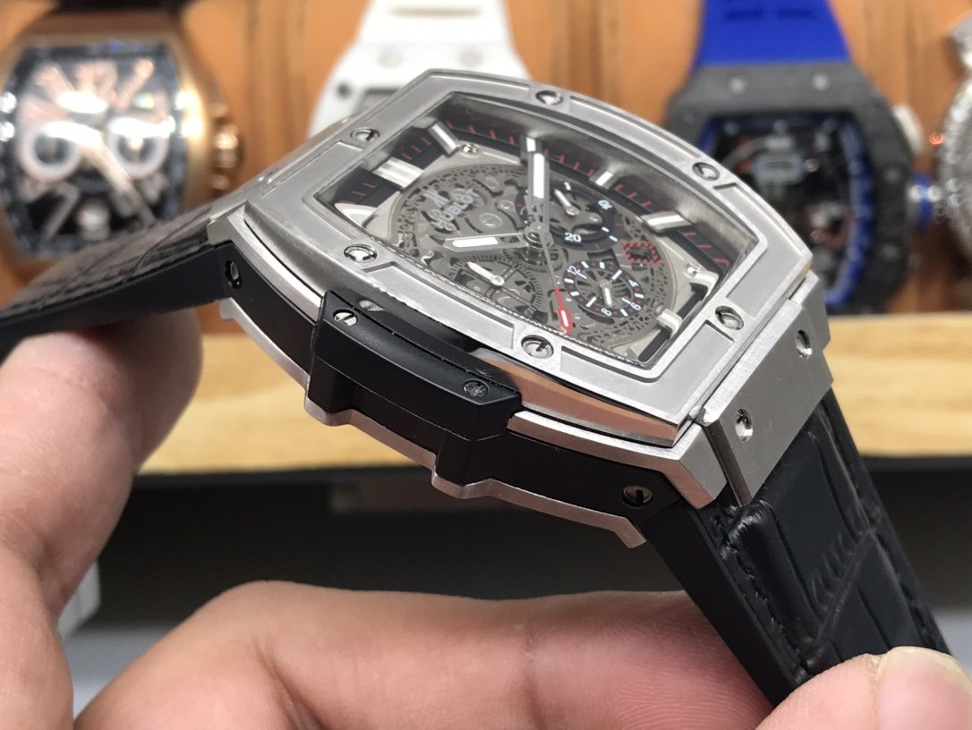 SPIRIT OF BIG BANG STAINLESS STEEL SKELETON DIAL