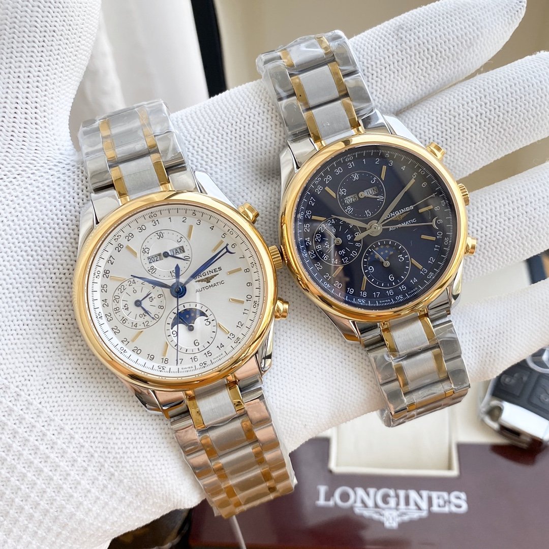 MASTER COLLECTION CHRONOGRAPH MOON STAINLESS STEEL