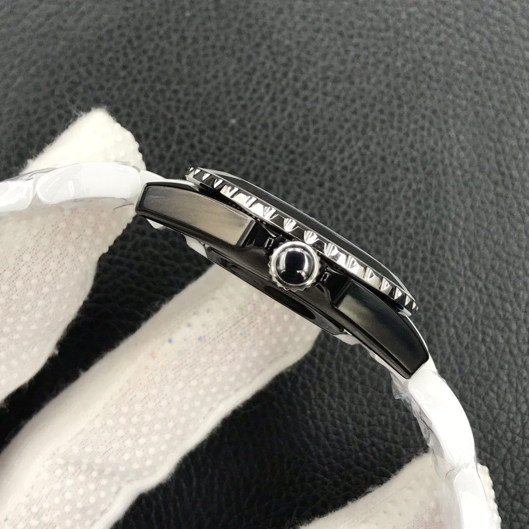 J12 PARADOXE 38MM WHITE BLACK CERAMIC AUTOMATIC