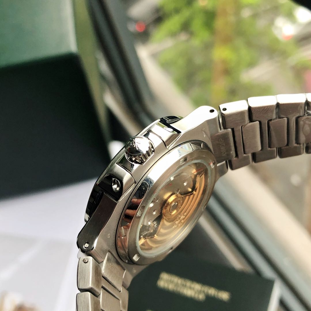NAUTILUS STAINLESS STEEL 40MM BROWN DIAL