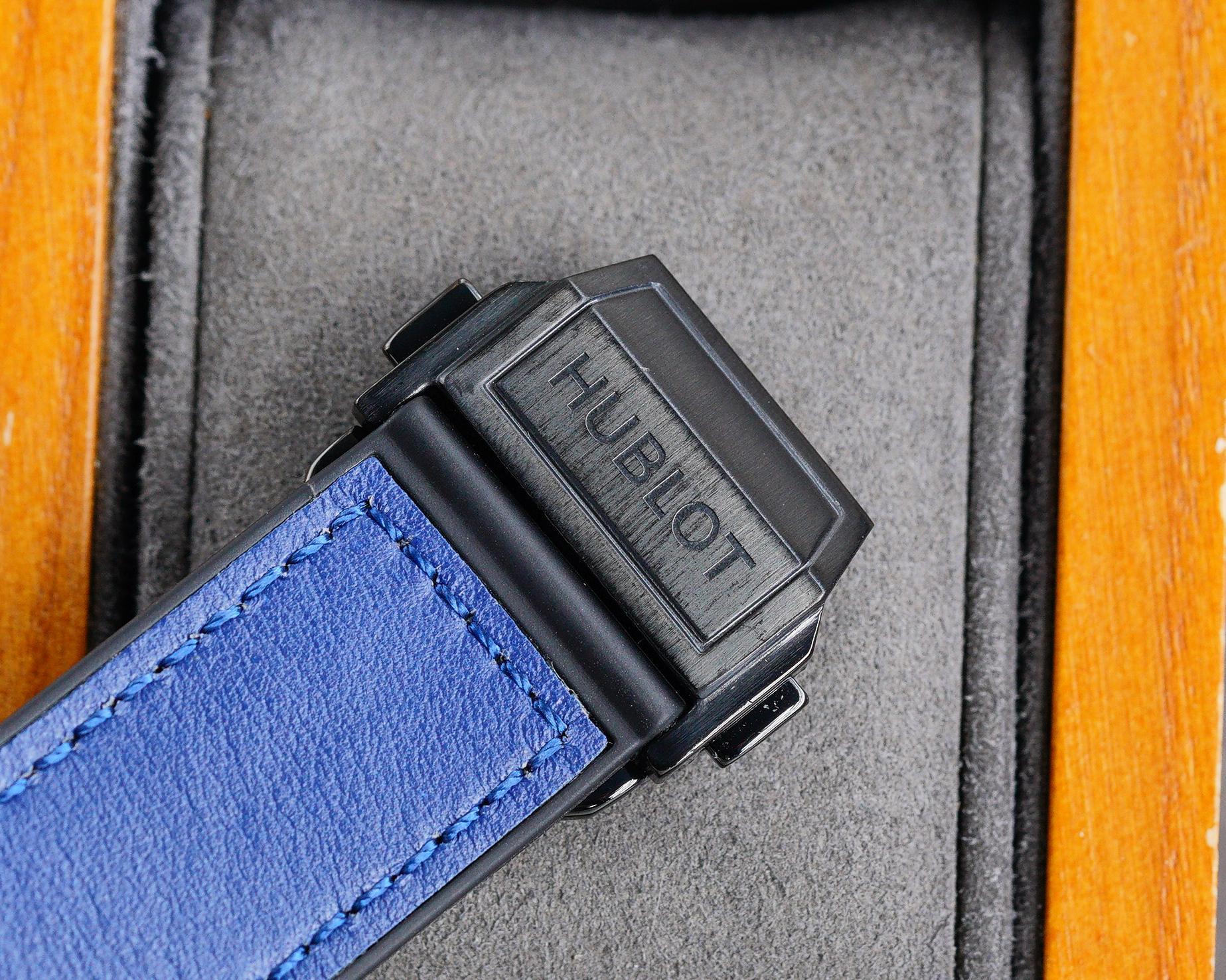 SANG BLEU 42MM BLUE CASE