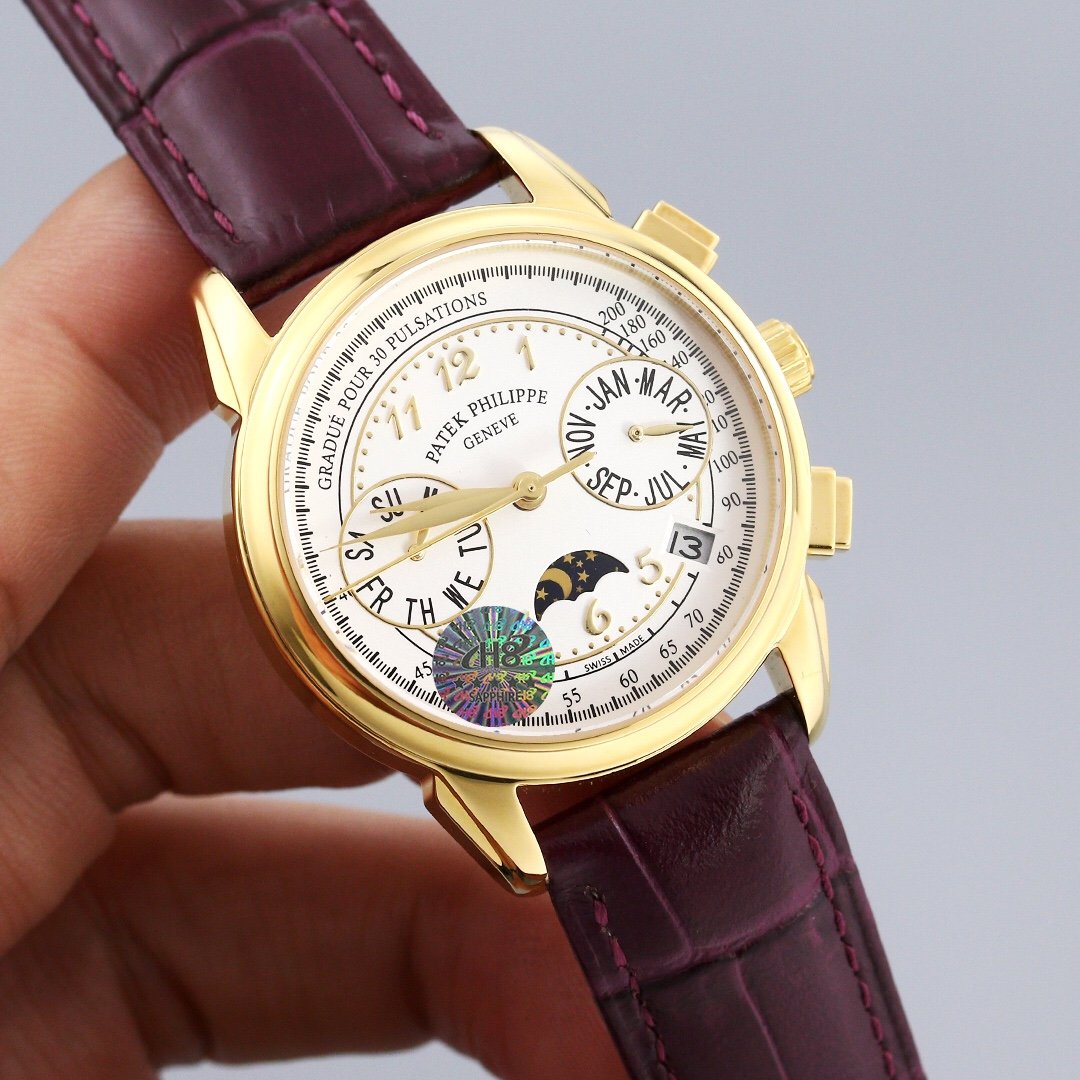 PATEK COMPLICATIONS 7150 ANNUAL CALENDAR MOONPHASE