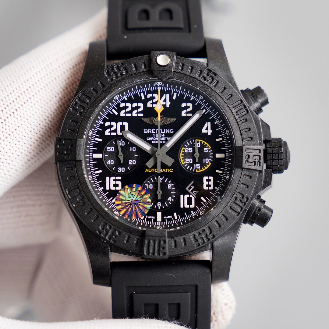 AVENGER HURRICANE 45 CHRONOGRAPH BLACK DIAL