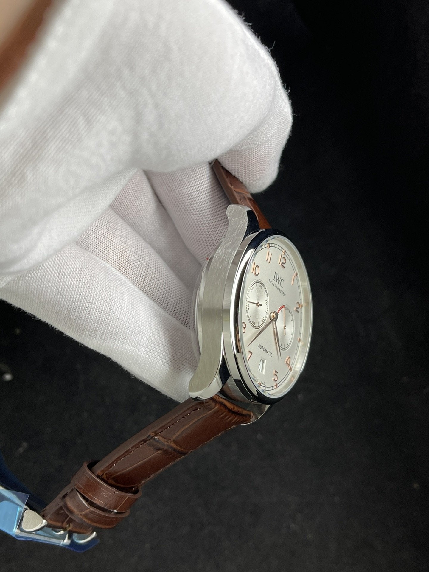 PORTUGUESE 7 DAYS 42MM STEEL CASE SILVER DIAL