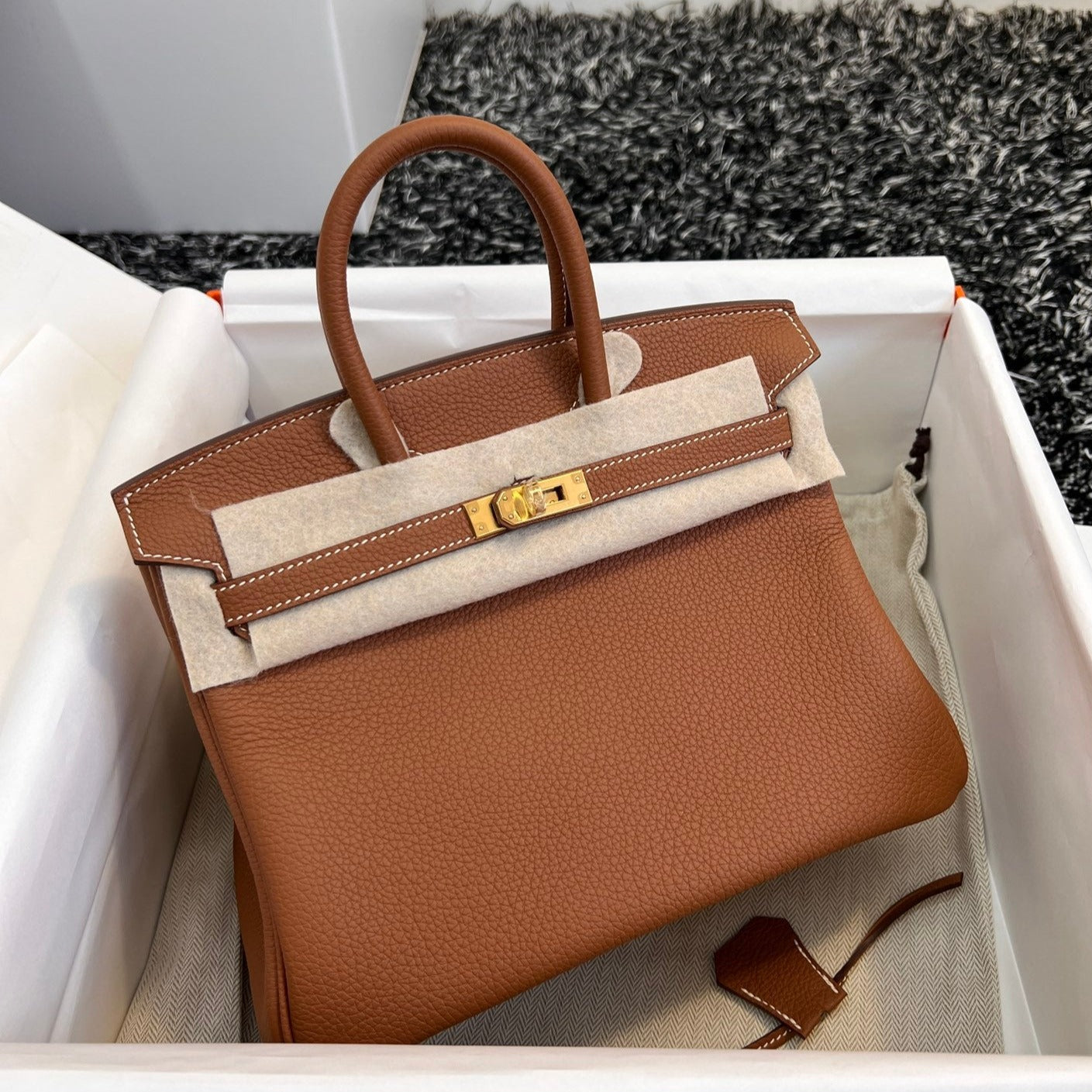 HM BIRKIN 25CM TOGO LEATHER GOLD HARDWARE