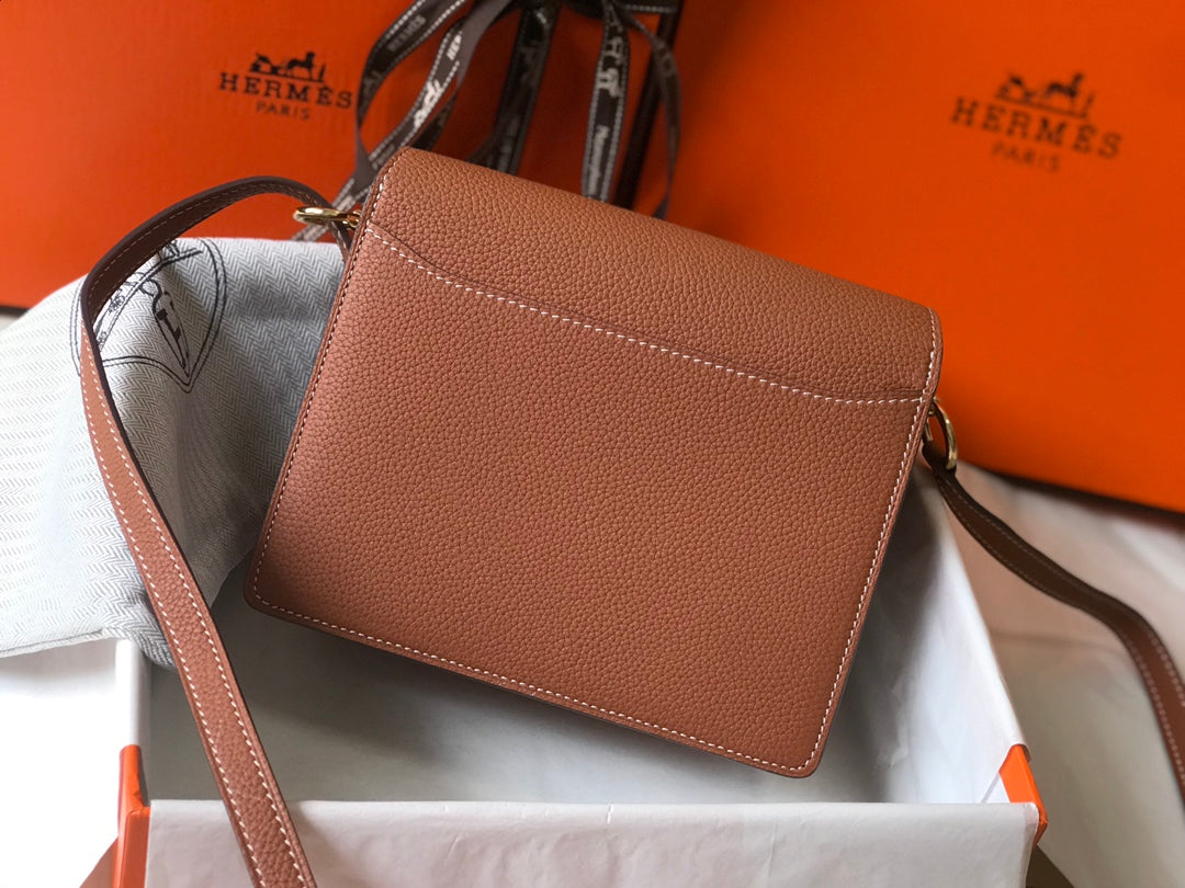 HM SAC ROULIS 19 CIDER TOGO LEATHER
