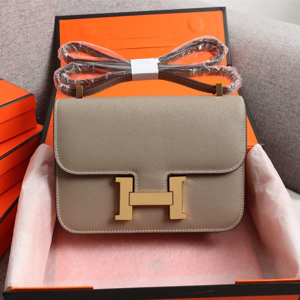 HM CONSTANCE BAGS 18 EPSOM GOLD HARDWARE