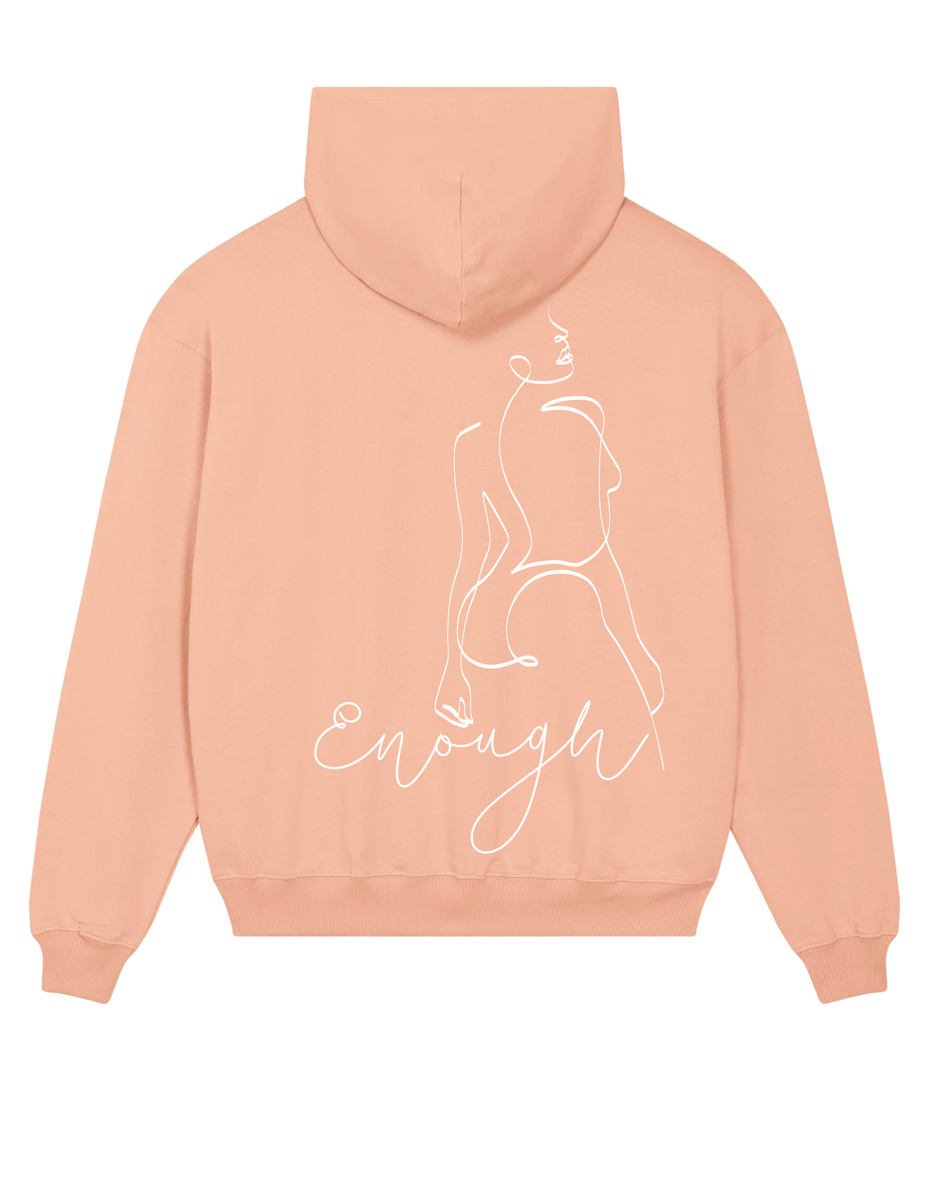 Loungewear I Am Enough Organic Unisex Hoodie