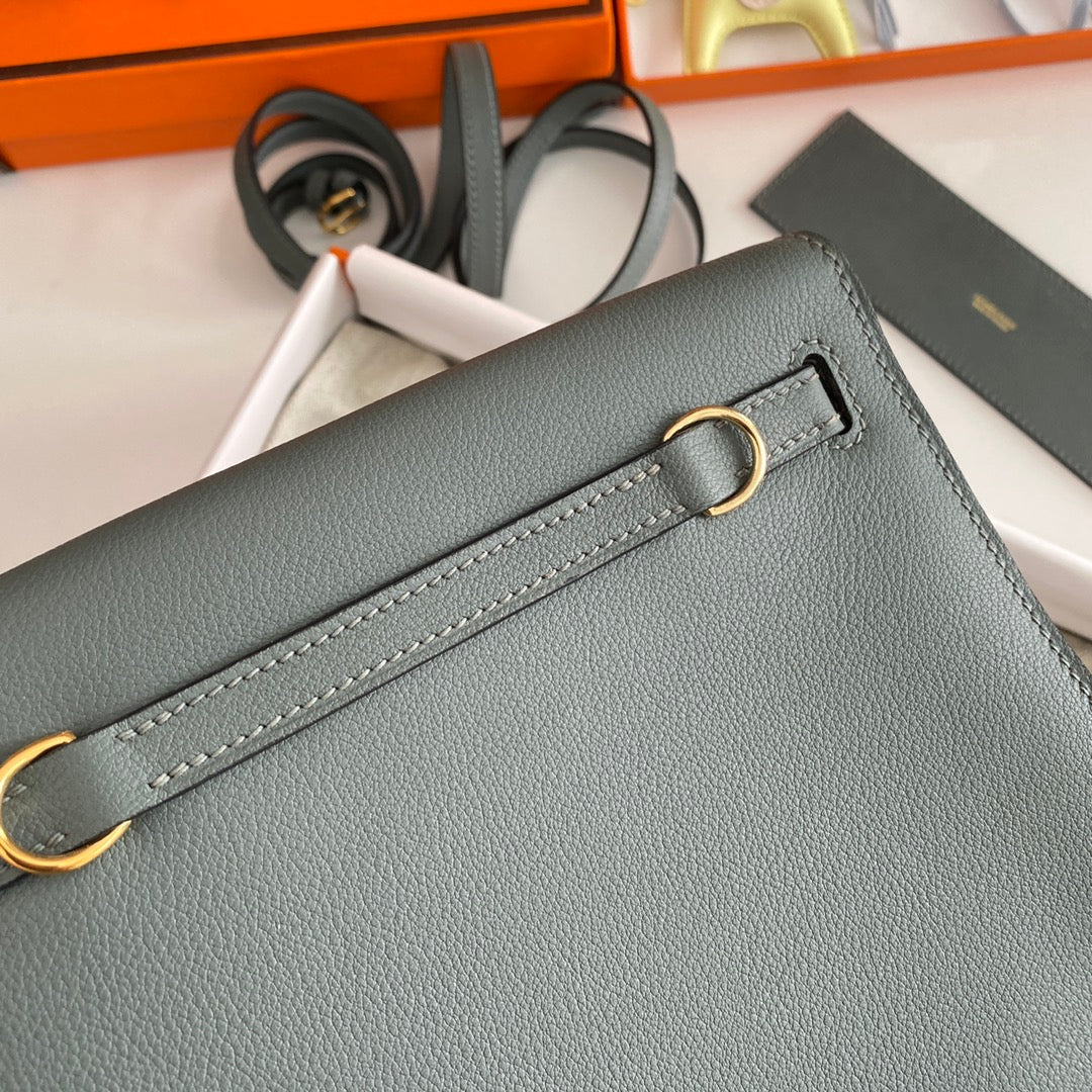 Kelly Danse II 22cm Sky Blue Evercolor Leather Ghw