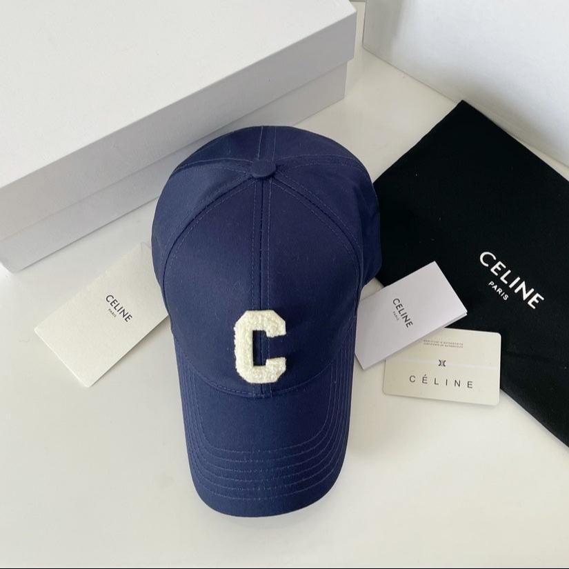 Celin Cap Navy Blue Cotton Twill Fabric 210449