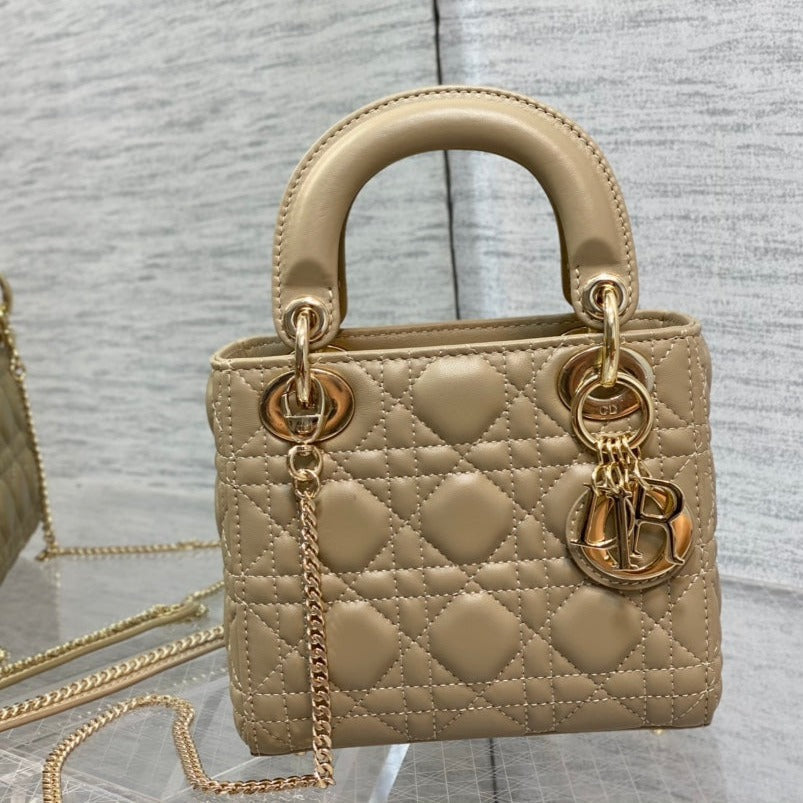 mini lady 17 lambskin