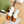 GG ankle boots white caramel cowhide