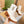GG ankle boots white caramel cowhide