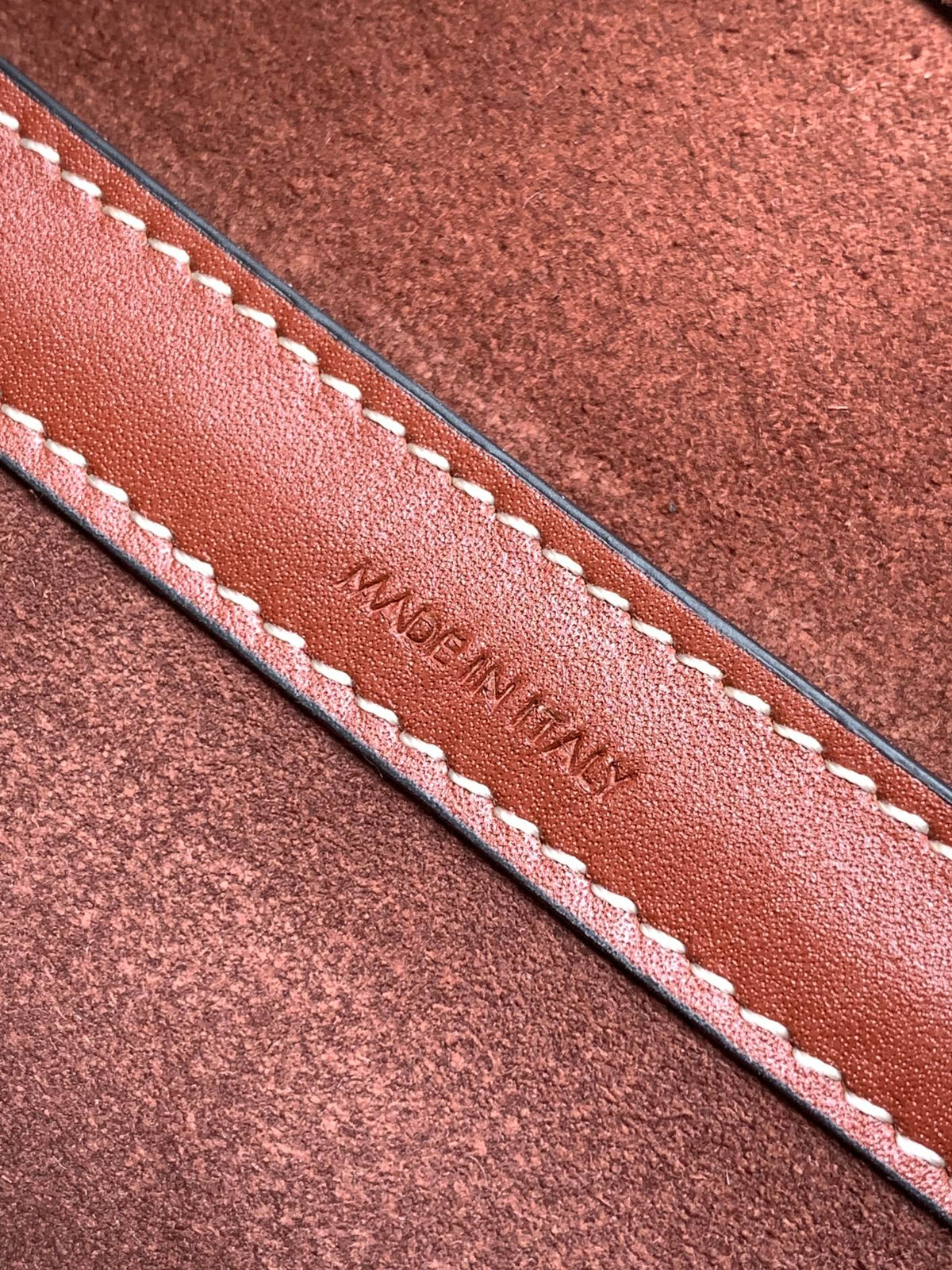 TRIOMPHE CLASSIC 25 CINNAMON BROWN CALFSKIN