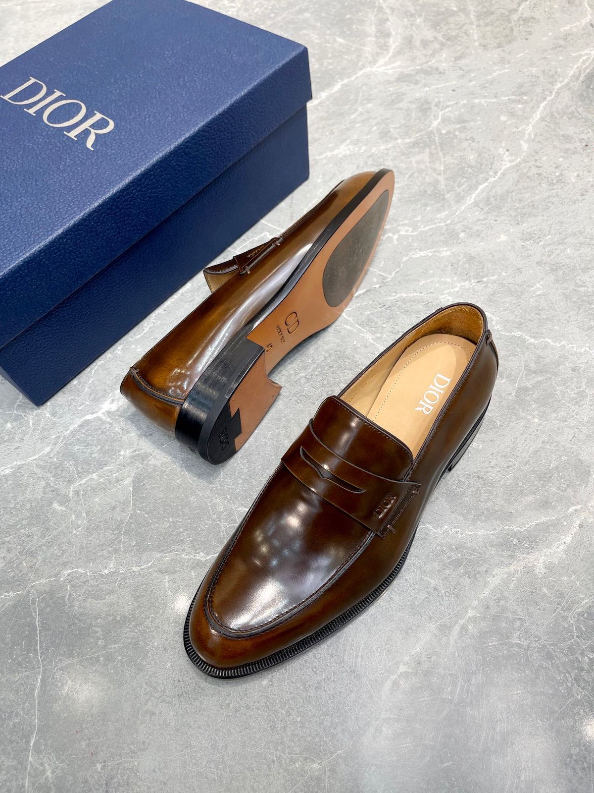 CD GRANVILLE LOAFER SYRUP CALFSKIN