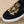 GG Men's Slip-on Loafers Black Gold Suede 545716