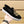 GG Men's Slip-on Loafers Black Gold Suede 545716