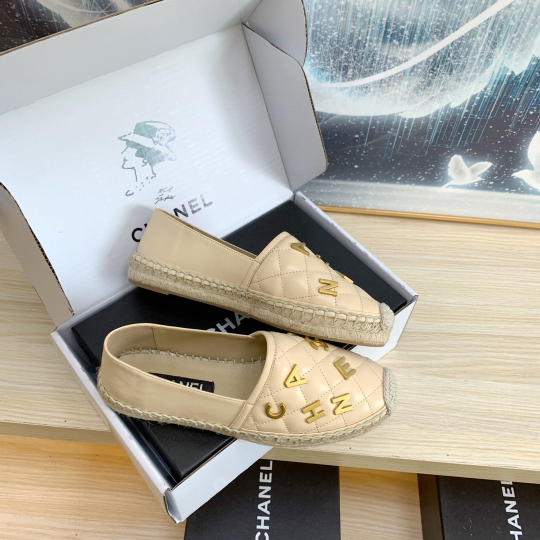 Chanel 2026 Summer Espadrille Shoes Patent Leather 825058