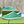 GG Men's Supreme Sneaker Green Canvas 525927