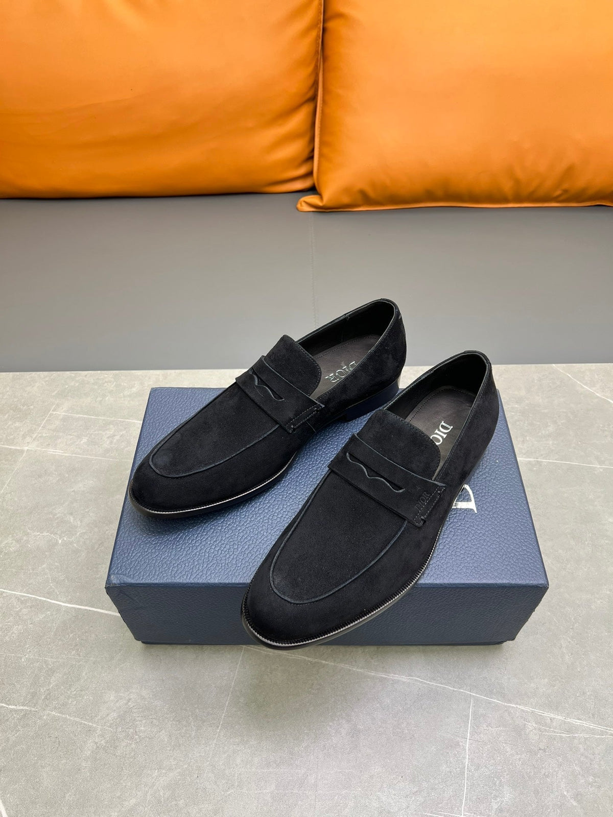CD GRANVILLE LOAFER BLACK SUEDE