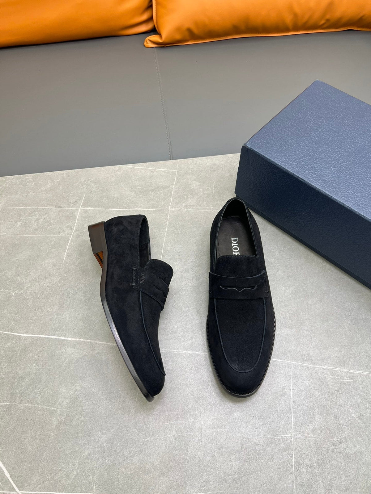 CD GRANVILLE LOAFER BLACK SUEDE