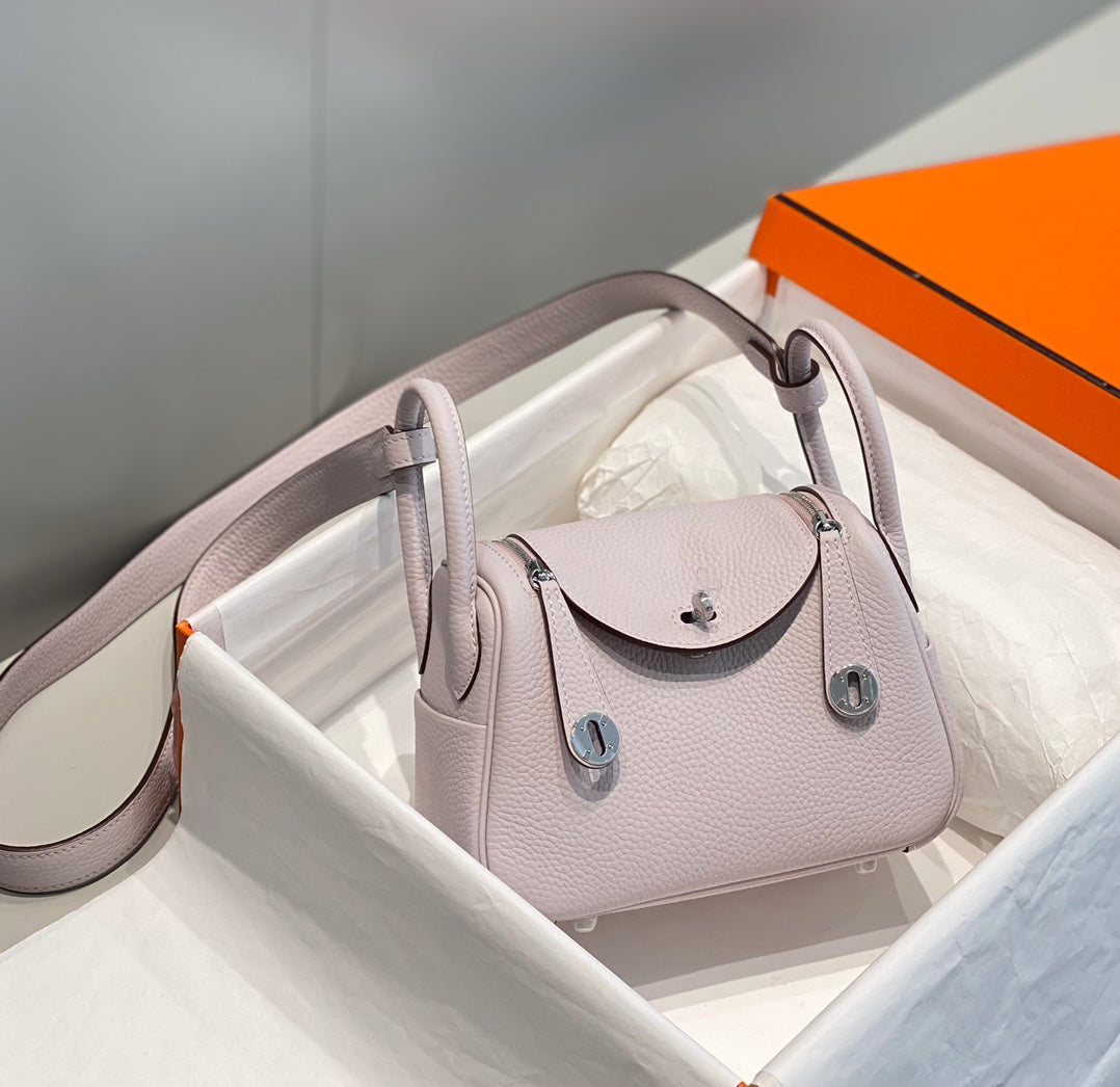 HM Mini Lindy 20cm Clemence Leather