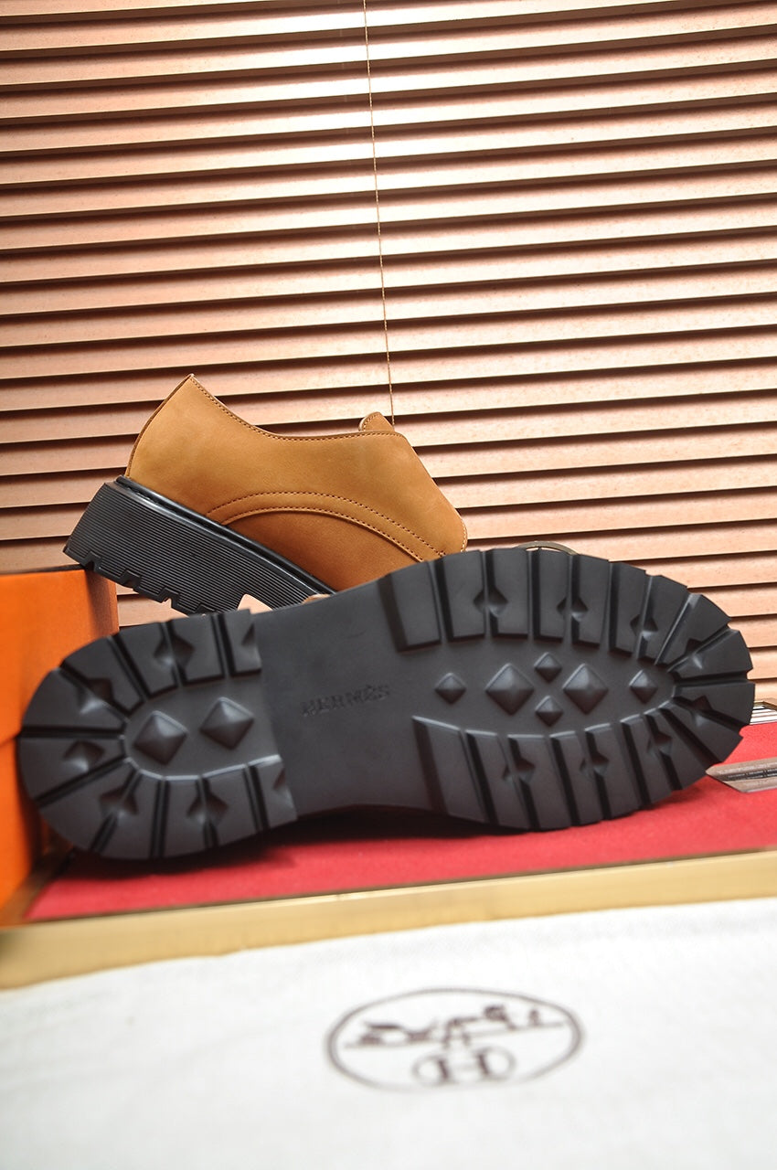 HM MONK STRAP BRONZE SUEDE