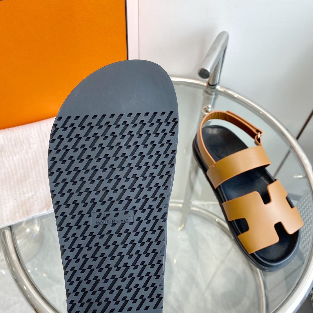 Genius Sandal Brown Leather
