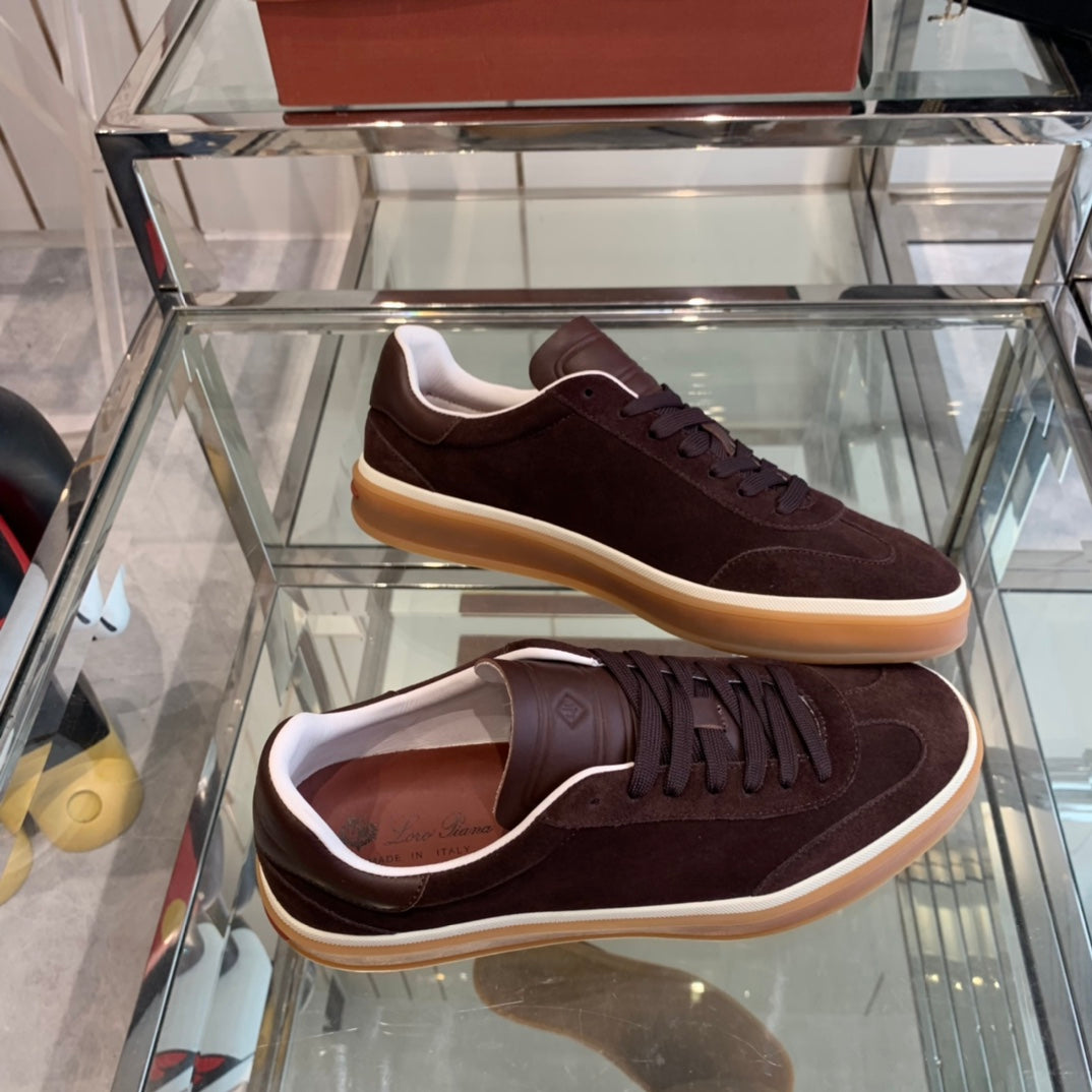 LP TENNIS WALK SNEAKERS SYRUP SUEDE