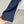 Celine Arc de Triomphe long-sleeved T-shirt Navy Blue mix White Cotton