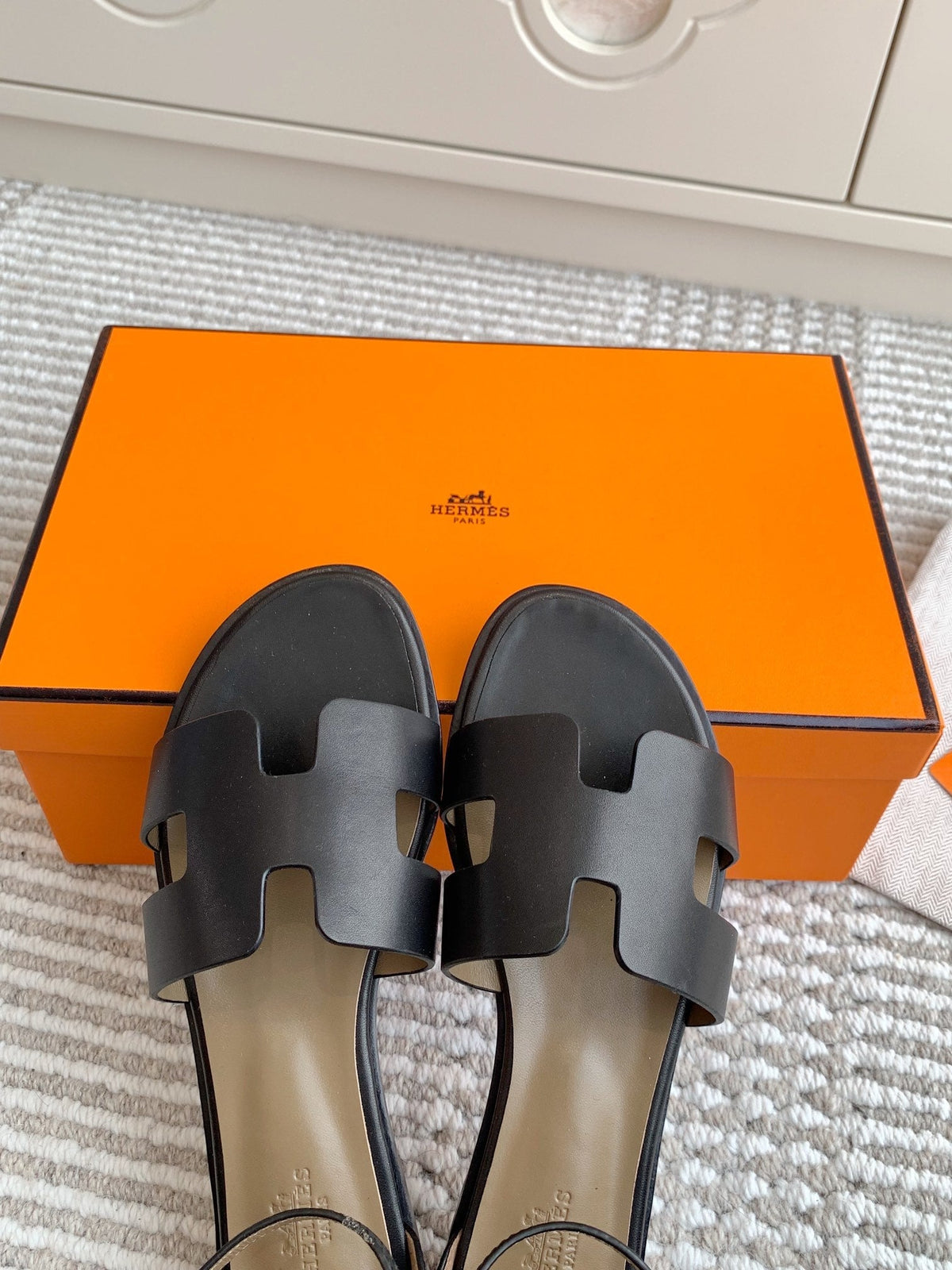 HM 25 Santorini Black Etoupe Calfskin