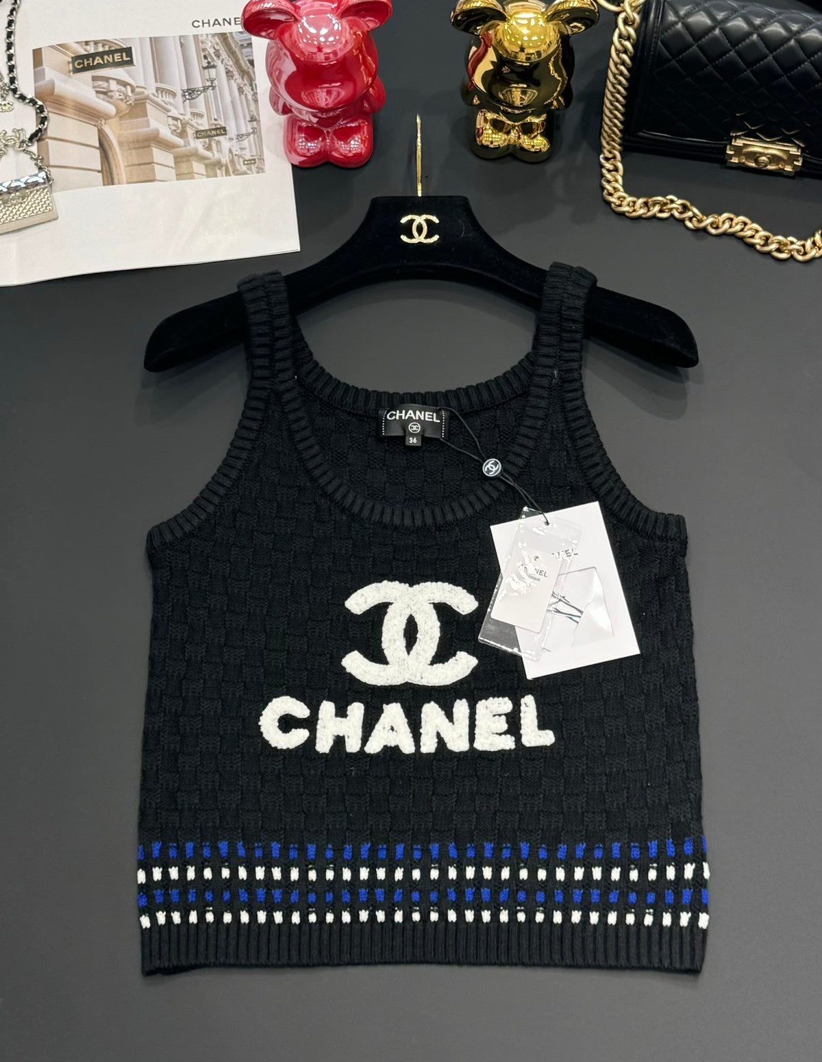 Chanel 25 Tank Top Wool With Tencei 232725