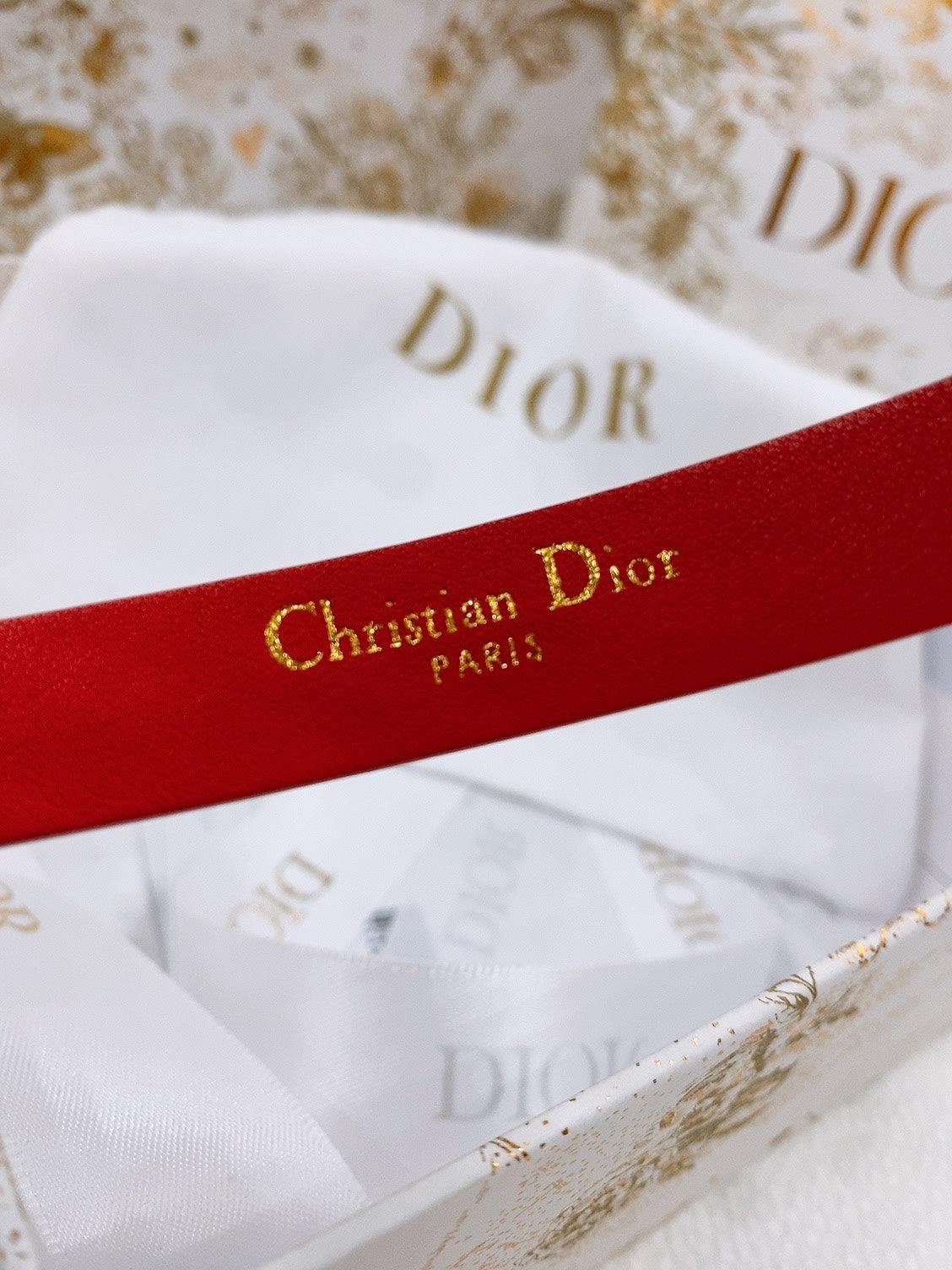Dior Chic Belt 20mm Cowhide 186895