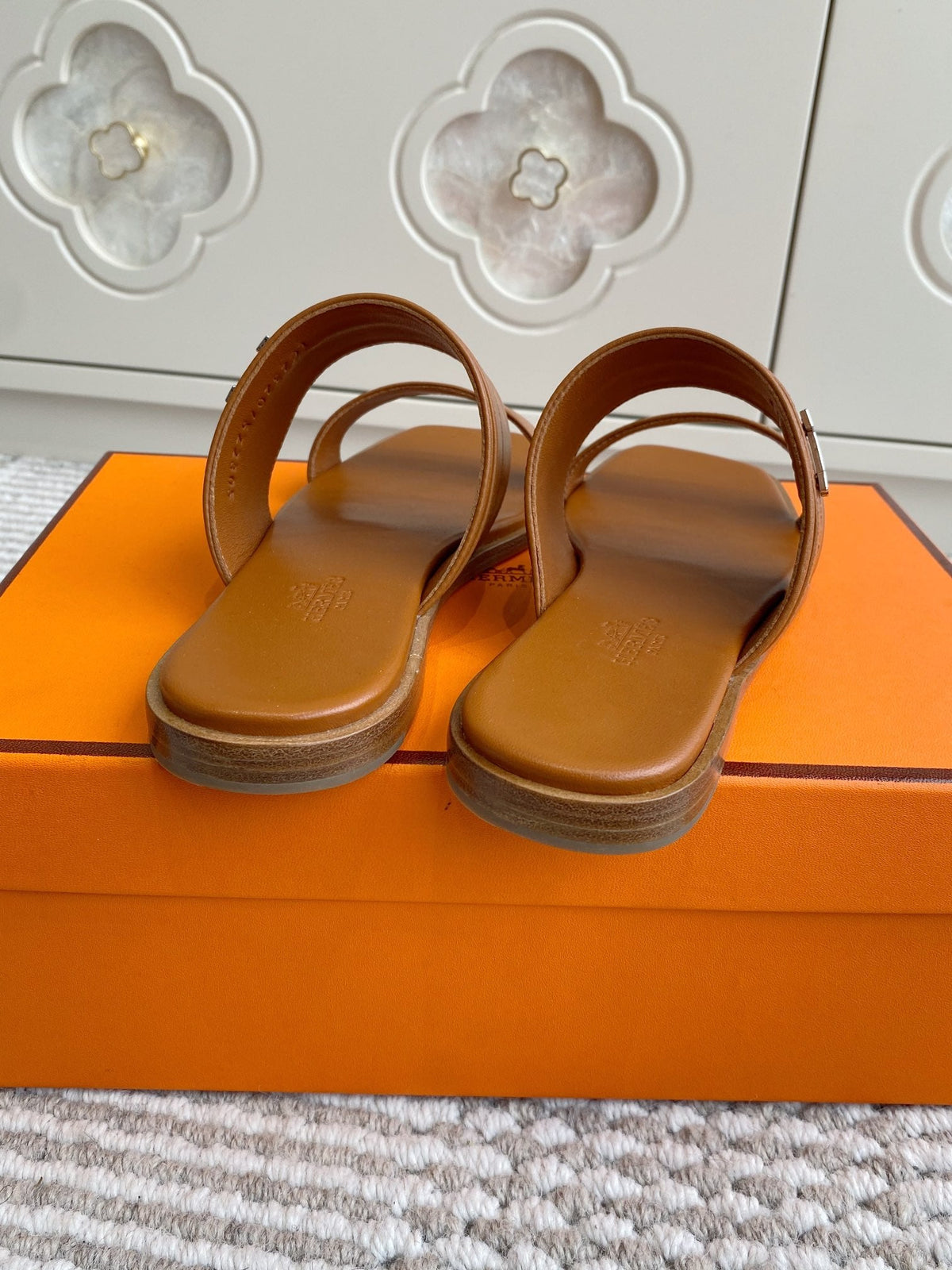 HM Joao Sandal Brown Calfskin 291461