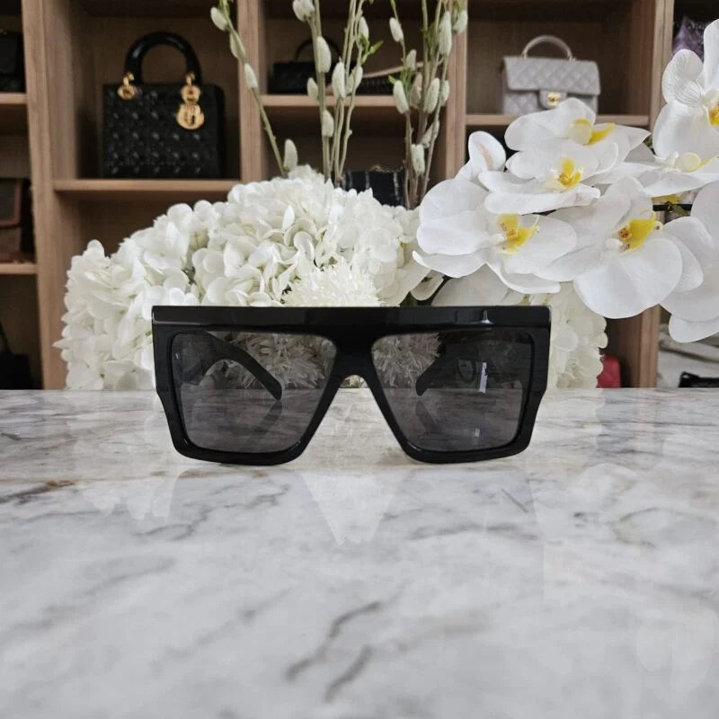Celine Sunglasses Black Acetate