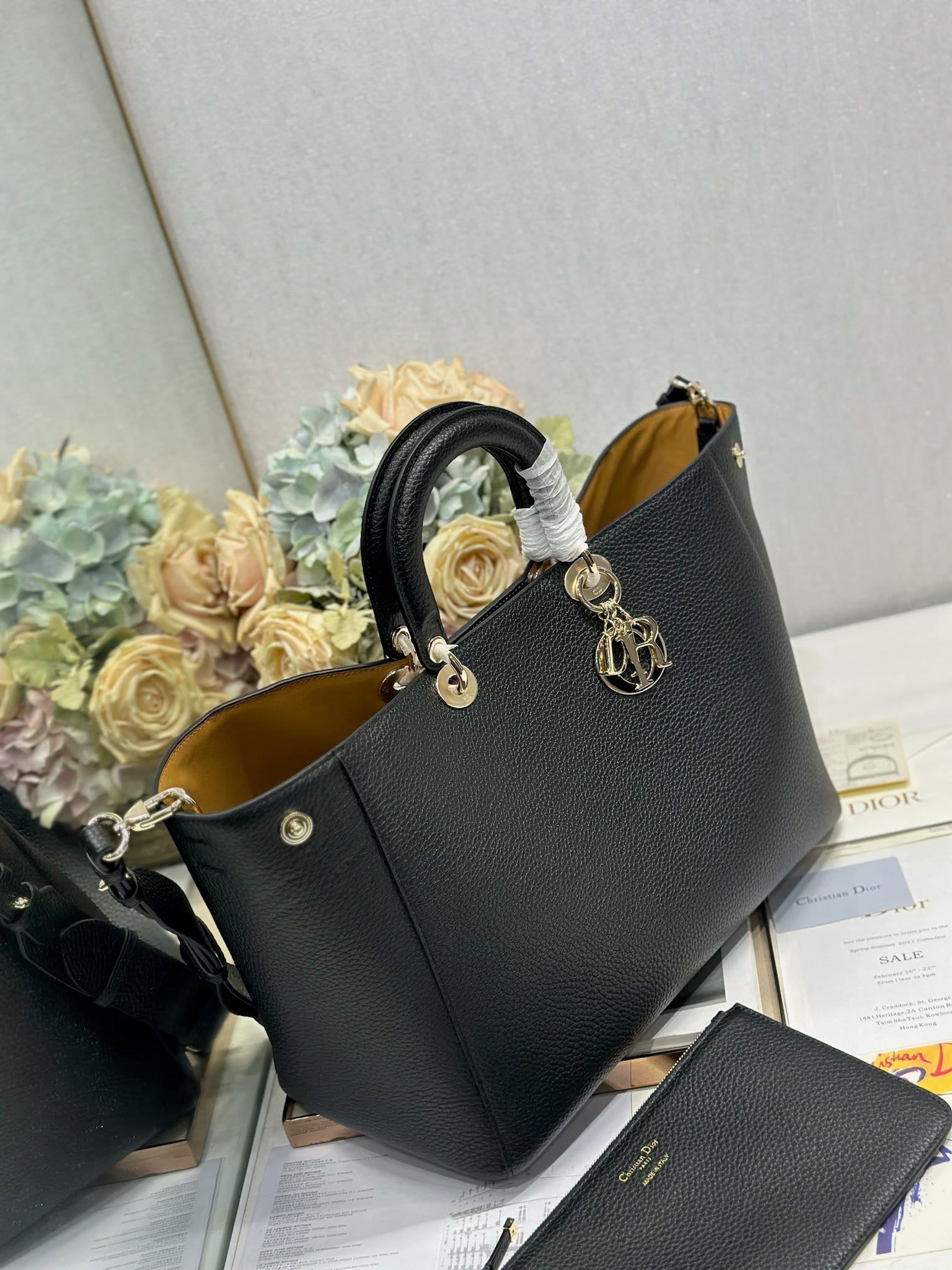 Dior 2026 Toujours Bag Embossed Calfskin 288175