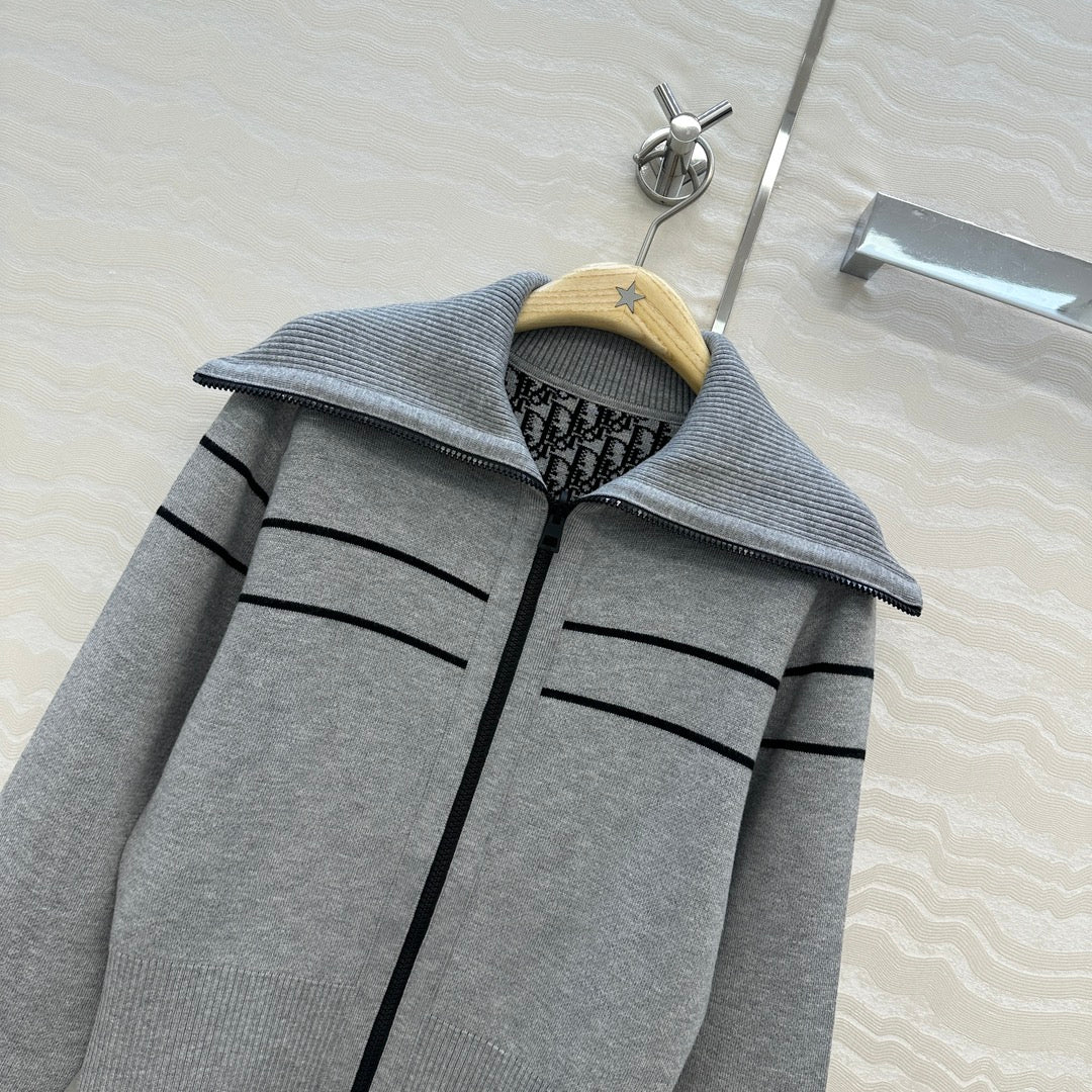 CD Jacket Grey Wool Cashmere