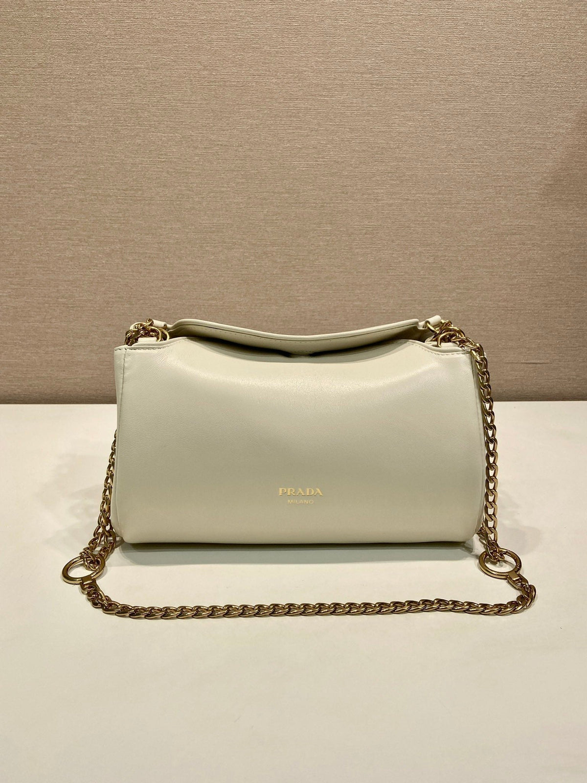 PRA Tumulte bag 24 white leather 280839