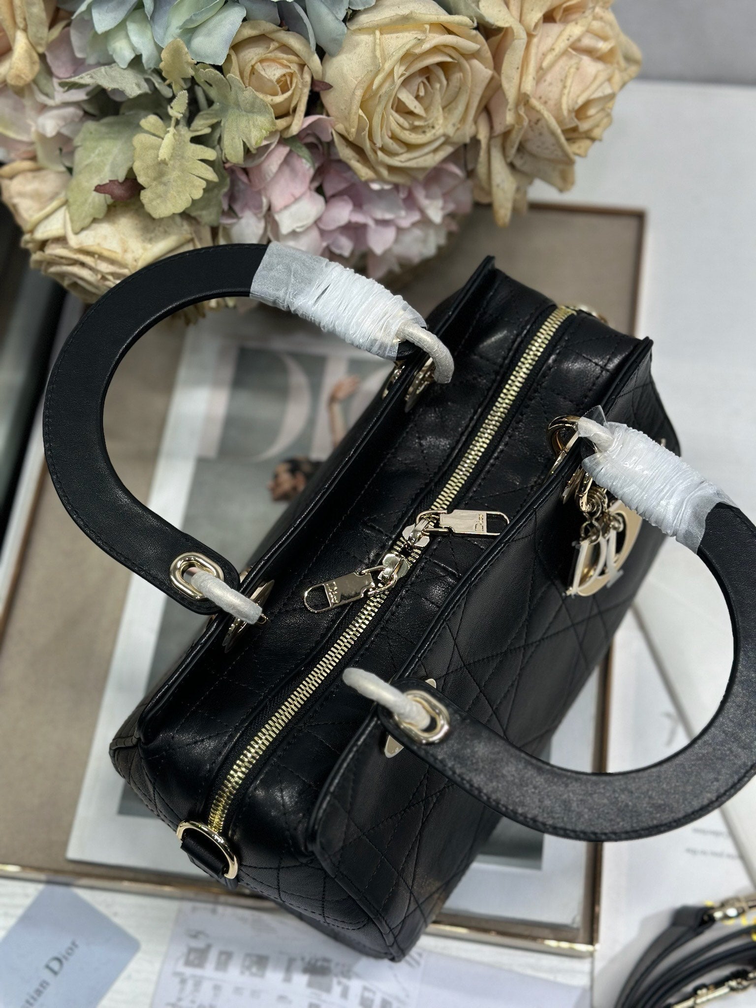 Dior 2026 Lady Bag 27cm Black Leather