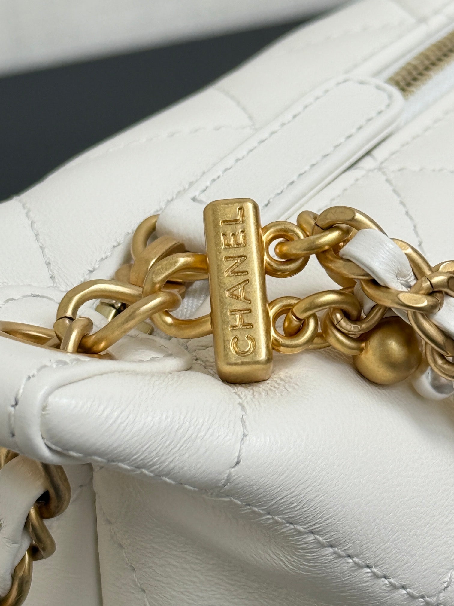Chanel 2026 Matelassé Pearl Chain Bag Lambskin