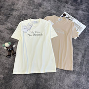 Dior 2026 T-shirt White Apricot Cotton 359224